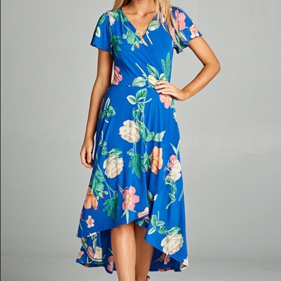 High low floral dress - Picture 4 of 5